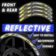 SH15 Red Reflective Wheel Sticker Tape For Honda CBR650R 19-20