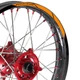 Orange 21" 19" P04B Dirt Bike Wheel Stickers For Honda CRF 450R 02-23 22 21 20