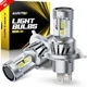 AUXITO H4 9003 HB2 LED Headlight Bulbs Kit High Low Dual Beam 50W 500000LM 6500K