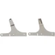 Drag Specialties CV-8075 Sissy Bar Side Plates- FXSTD - Chrome