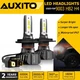 AUXITO H4 9003 HB2 Csp LED Headlight Kit 9000LM Hi-Lo Beam Bulb Fanless 6K WHITE