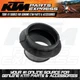NEW OEM KTM BLACK CARBURETOR CONNECTING BOOT 65 SX XC 1998 - 2008 46006026000