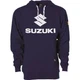 Factory Effex Suzuki Vertical Hoody, Navy Blue