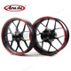 Arashi Universal Motorcycle 17" Wheel Rim Sticker Decals For Kawasaki Ducati BMW