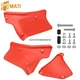Red Side Panels Covers Fender Plastic Body Set for Honda XR250R XR200R 1984-2002