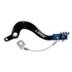 Tusk Aluminum Brake Pedal Blue Tip For YAMAHA WR450F YZ450F YZ450FX
