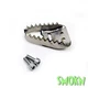 Husqvarna Extended Brake Pedal Tip TE FE 24-26 TC TX FC FX 23-26 Stainless TIG