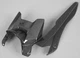 2014-2020 Yamaha FZ-07, MT-07 Rear Hugger with Chain Guard - 100% Carbon Fiber