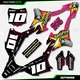 Pink Spark Racing Graphics Kit fits 22-25 Kawasaki KX85 Kx112 Decal Kx 85 112