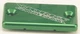 Works Connection - 21-128 - Front Brake Cover Green - Kawasaki KX85 KX100 KX65