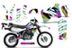 Dirtbike Graphic Stickers Decals For Honda XR650L 1993-2025 FLASHBACK