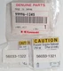NOS Genuine Kawasaki Caution Emblem Kit 99996-1345 NEW OEM