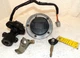 06 Suzuki GSXR600 Steering Fuel Cap Seat Lock Set With OEM Key  37101-40823