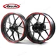 Wheel Rim Sticker Decals for All 17'' Motorcycle Honda CBR600RR CBR1000RR CB650R