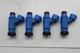 03 04 KAWASAKI NINJA ZX6R ZX6RR 636  MAIN THROTTLE BODY FUEL INJECTORS -SET -OEM
