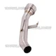 For Suzuki GSXS1000 GSXS1000F 2015-2023 Exhaust System Mid Pipe Link Stock Tube