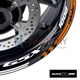 Blue Rim Tape 17 inch Wheel Decal Sticker AA02 Fit Suzuki GSXR 1000 01-20 18 19