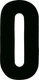 For #0 6" White Extreme Digits 3/Pk