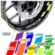 10 Color Wheel Stickers Rim GP14 For Yamaha FZ07 MT-07 2018-2022 18 19 20 21 22
