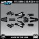 Graphics Kit for COBRA CX50 JR 2014-2021 Split Series - Smoke