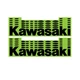 D'COR 6" KAWASAKI DECAL 10 PK 40-20-107