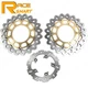 Front Rear Brake Rotors Discs For Yamaha YZF R1 2004 2005 2006 YZF R1M 2015-2020