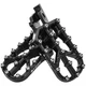 Tusk Edge Billet Adventure Foot Pegs Black For Honda CRF450RL 2021-2026