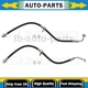 Rear Brake Hose Line 2x For Honda Civic 2016-2019