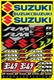 Decal Sheet Suzuki Rmz 12"X18"