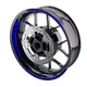 Blue 17 inch GP02 Wheel Sticker For Suzuki GSR 750 2011-2016