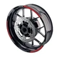 L01B For 2015-2019 Ducati 1299 Panigale Red Wheel Stripes Sticker 18 17 16