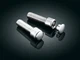 Kuryakyn Chrome Hot Spots Custom End Plugs for Allen Head Bolts 3/8" Pack of 6