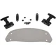PUIG HI-TECH PARTS 2302-0143 6320W Multi-Adjustable Visor Clip-On Adjustable