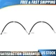 Front Brake Hydraulic Hose Brake Line 2PCS Sunsong For Honda Pilot 2009-14 2015