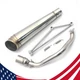 For Honda Ruckus 50 125cc/150cc Gy6 Full Exhaust Muffler System Steel 2002-2015