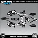 Graphics Kit for Yamaha YZ250 YZ125 (2002-2014) UFO PLASTICS Division - White