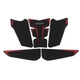 Red Motorcycle Non-slip Side Fuel Tank Stickers For Honda CBR650R CB650R 24 25