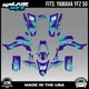Graphics Kit for Yamaha YFZ 50 YFZ50 (All Years) Splash Series - Teal