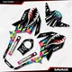 CMYK Savage Graphics Sticker kit fits Honda Grom 125 2013 2014 2015 2016 MSX125