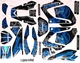 Yamaha DT 125 X R 2003 2006 RE DE06 Hunter Blue Factory Decor Decal Sticker