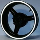 WHITE REFLECTIVE WHEEL STRIPES RIM STICKERS TAPE DECALS YAMAHA FZ-07 09 MT-07 09