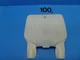 Kawasaki 1996-2002 KX125/KX250/KX500 Front Number Plate #58029-1078-6F