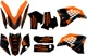 FLU DESIGNS INC. - 51093 PTS 6 Graphic Kit EXC/XCW 150 EXC  200 360 600 350 530