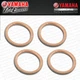 2015 - 2021 YAMAHA YZFR1 YZF-R1 S M OEM EXHAUST GASKETS 4 PACK 2CR-14613-00-00