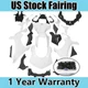 ABS Fairing Kit+Bolts For Yamaha YZF R1 YZF R1M YZFR1 YZFR1M 2015-2019 Unpainted