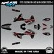 Graphics Kit for Suzuki DR-Z4S DR-Z4SM DRZ4SM 2025 2026 Shaders-RED