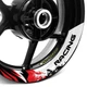 For Suzuki Bandit GSF 1250 07-18 17 Wheel Inner Rim Stickers 17 inch S05W Red