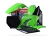 Polisport Plastic Kit MX Green/Black Kawasaki KX 250 F 2006-2008
