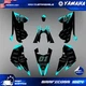 Yamaha YFZ 450R 450X Graphics kit 2014 2016 2018 to 2025 decals stickers ATV UTV