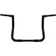 FBI 13" Black Reduced Reach 1-1/4" EZ Install Flat Top Bars Harley 08-25 FLH